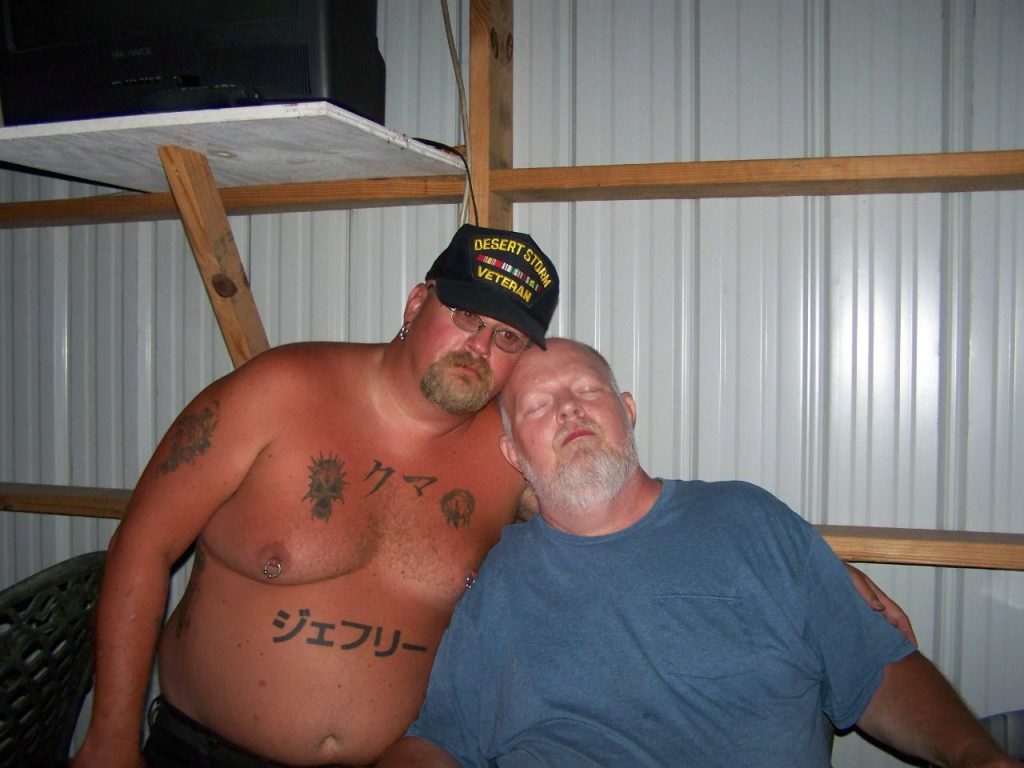 Keith and I in Cross City, Fl 2011